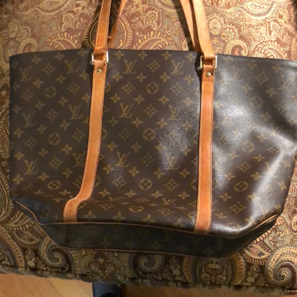 Louis Vuitton Monogram Canvas Shopping tote.